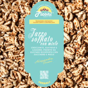 Farro soffiato con miele