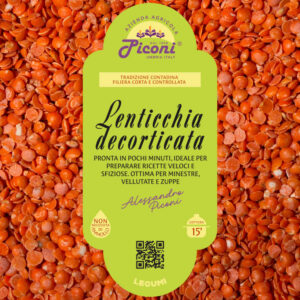 Lenticchia decorticata