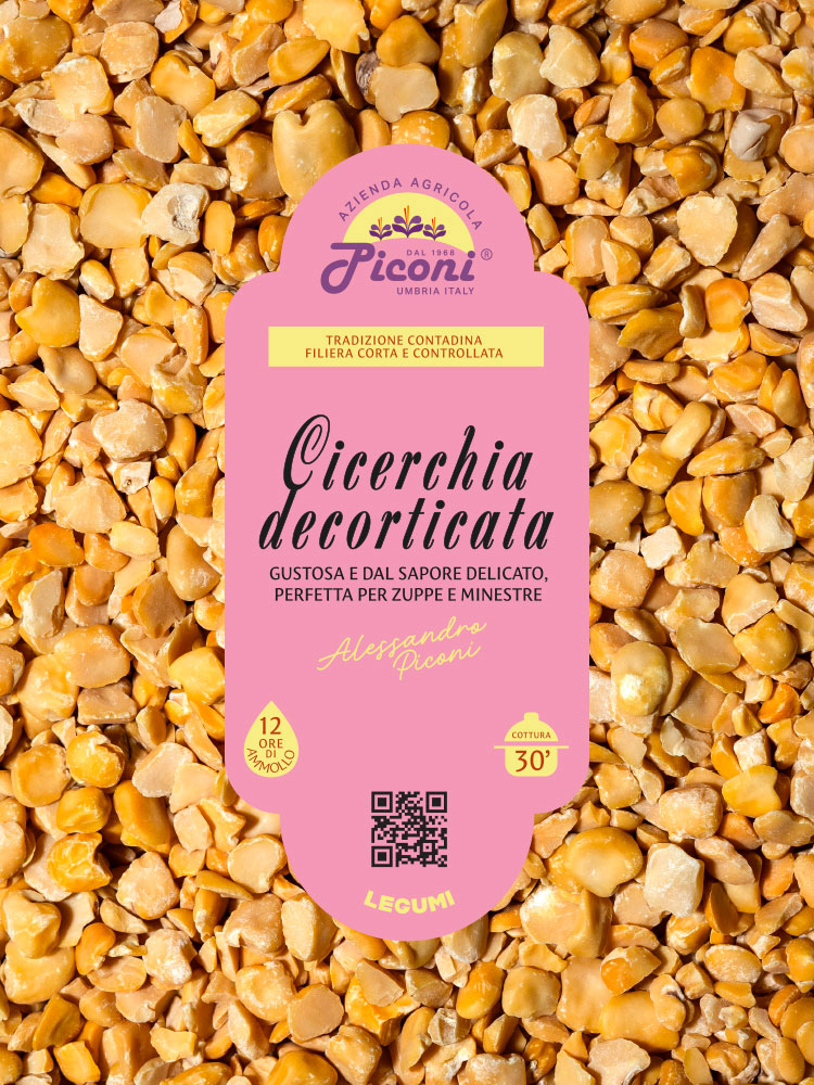 Cicerchia decorticata